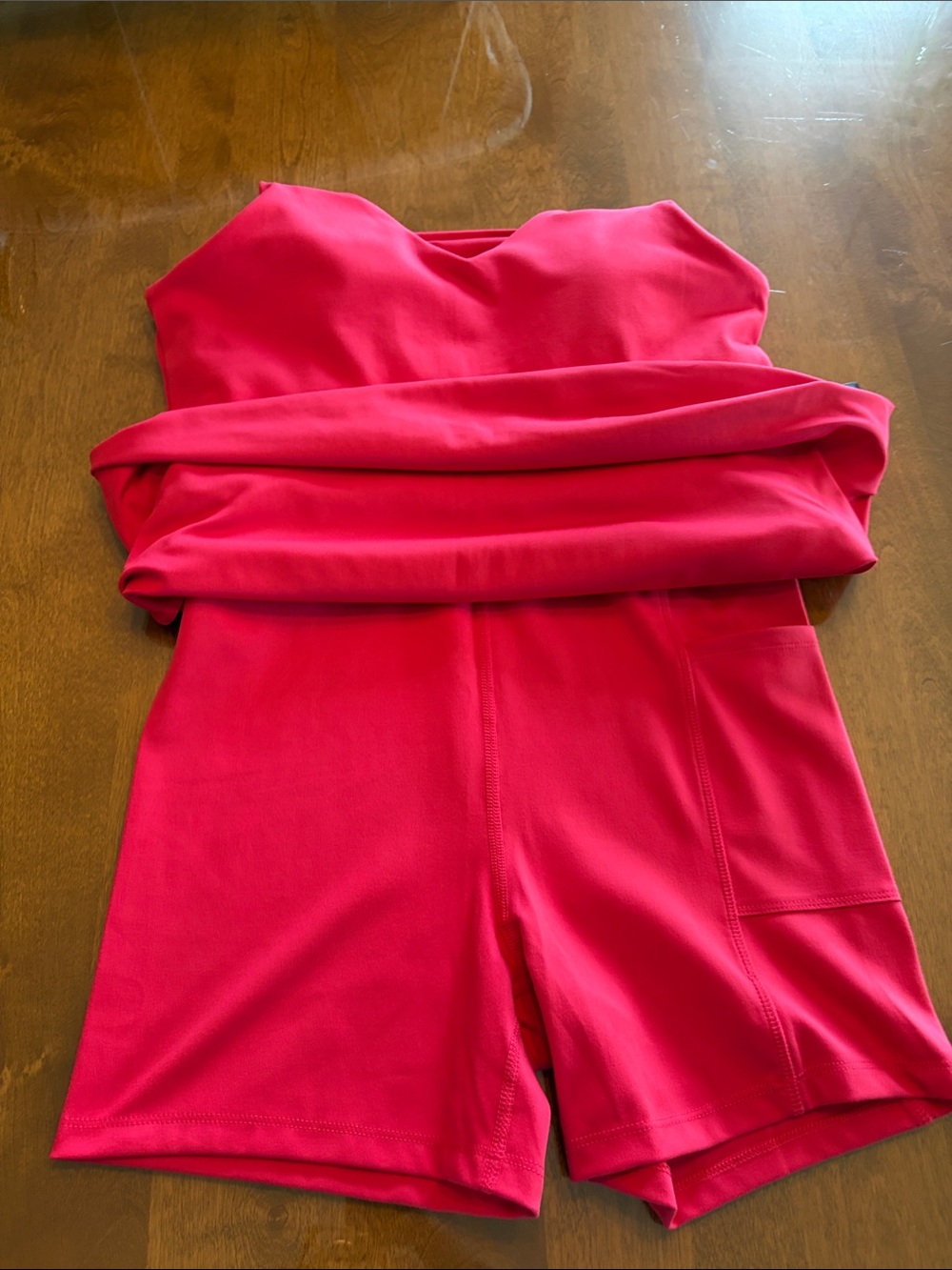 GAP Bright Red V-Neck Sleeveless Mini Dress - Picture 9 of 10